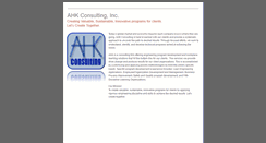 Desktop Screenshot of ahkcons.com